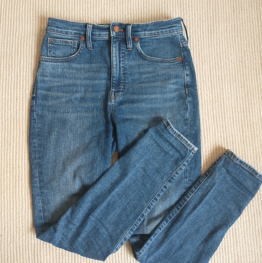 Madewell high rise skinny jeans size 27